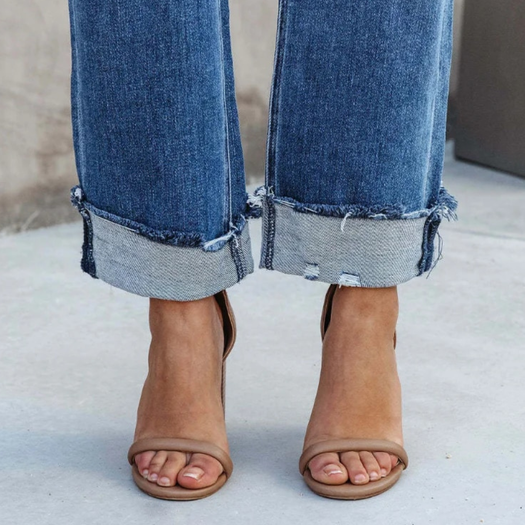 Aditri | Trendy High-Waist Spijkerbroek