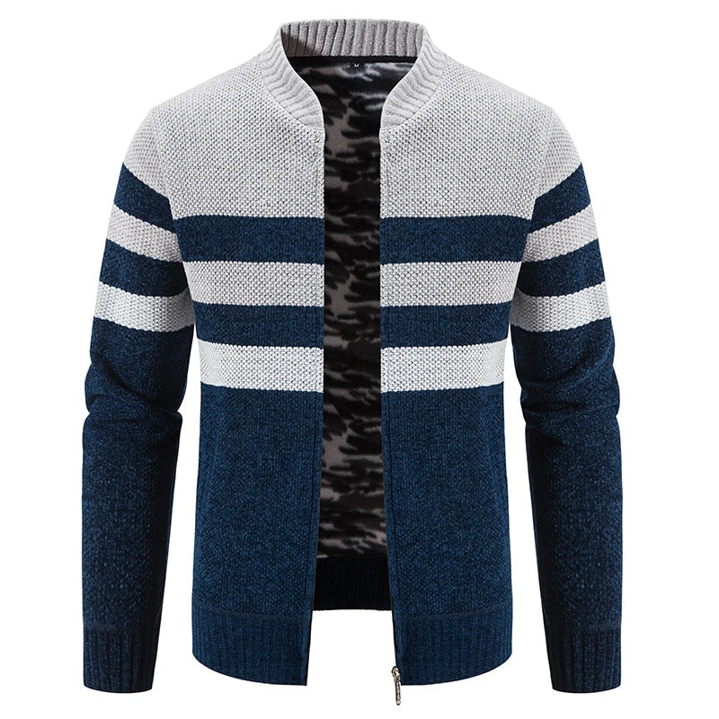 Jerren | Casual Gestreepte Gebreide Vest