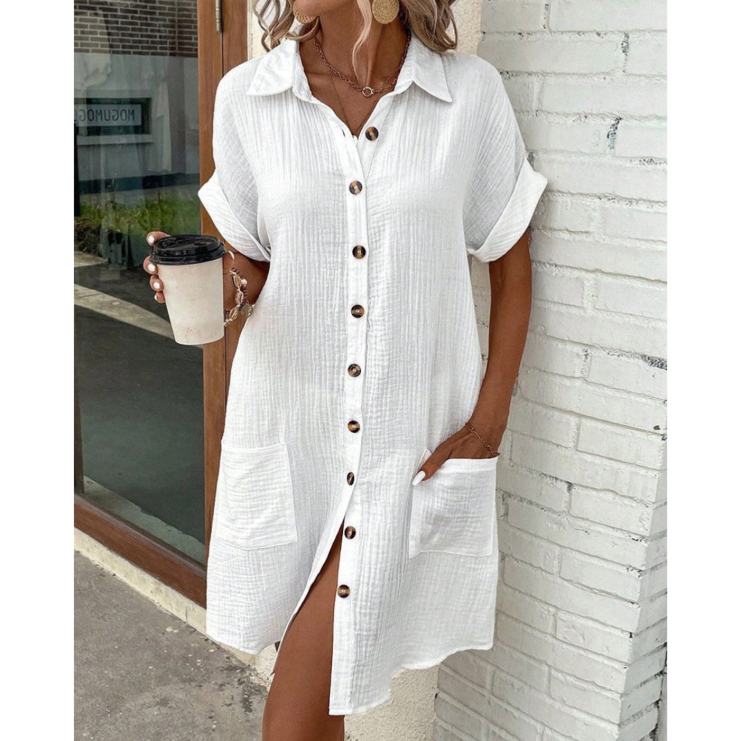 Dames Overhemdjurk | Elegant