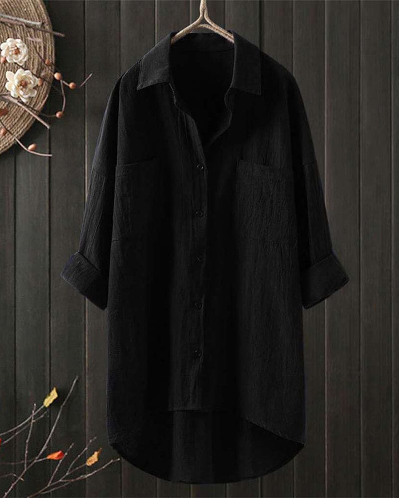 Hanneke - Klassiek Losvallende Blouse