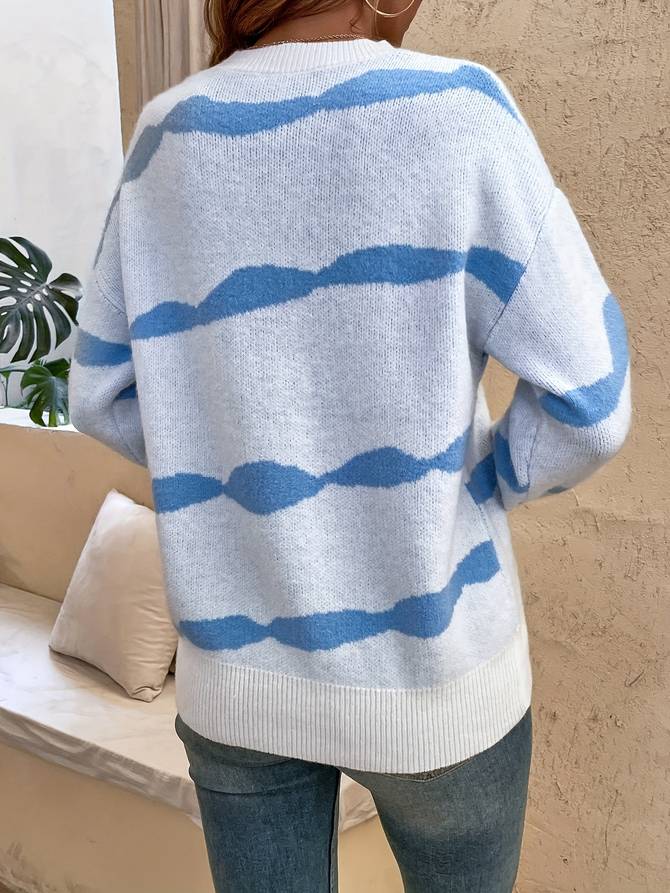 Maryon | Gestreepte Casual Trui