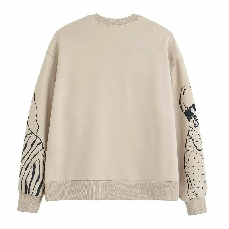 Emilieka | Trendy Grafische Sweatshirt