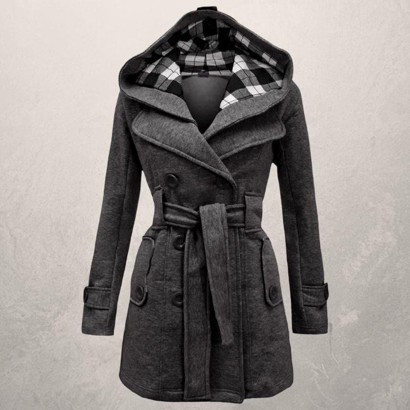 Sorina | Elegante Jas Met Capuchon