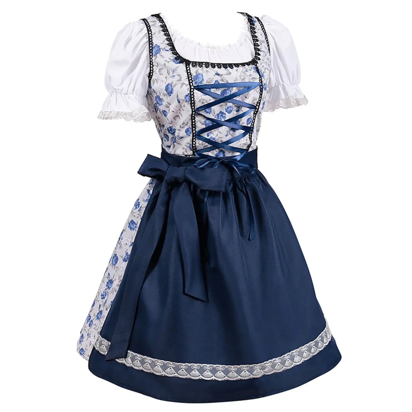 Berdiena | Dames Dirndl Jurk | Traditionele Oktoberfest Outfit