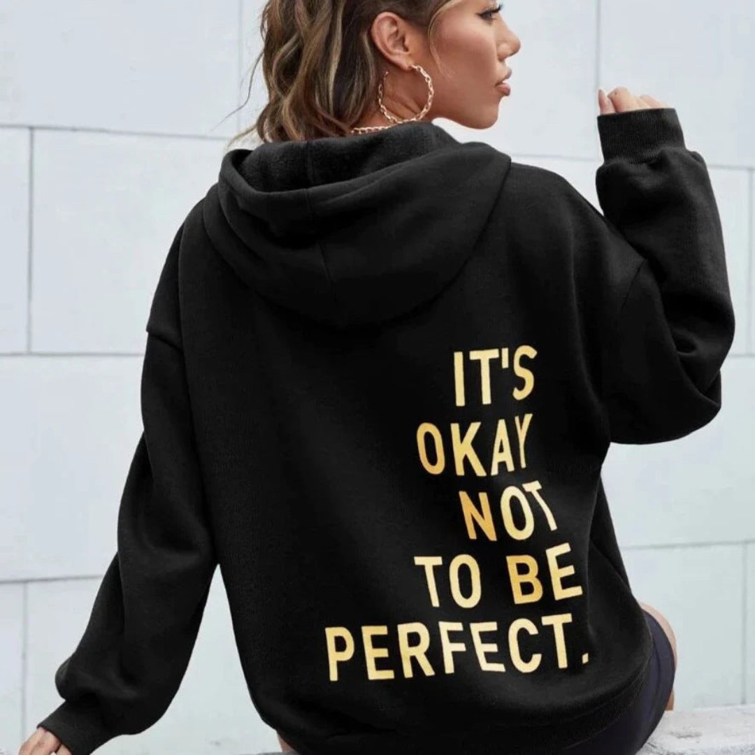 Emelia | Casual Hoodie Met Motivatie