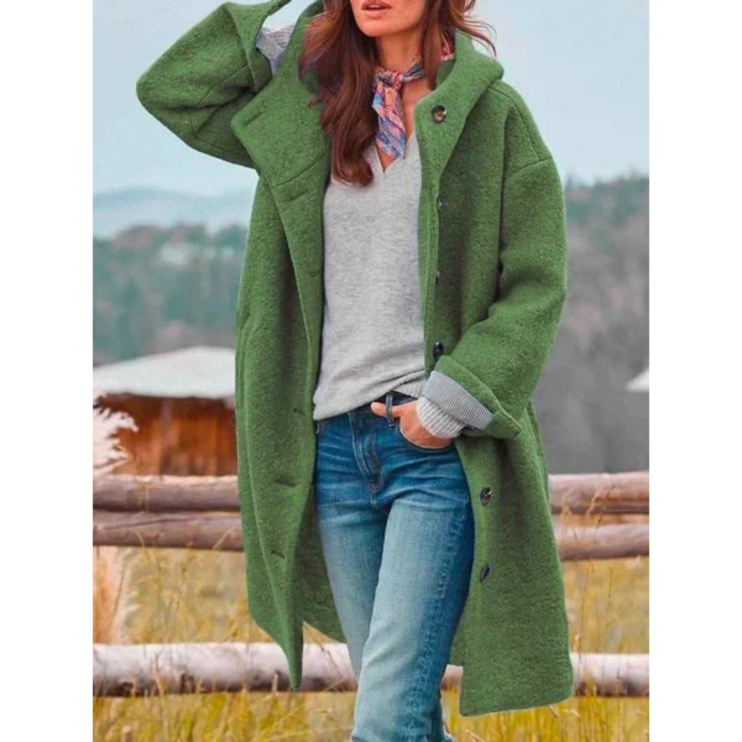 Aubertine | Dames Winterjas | Button-Up
