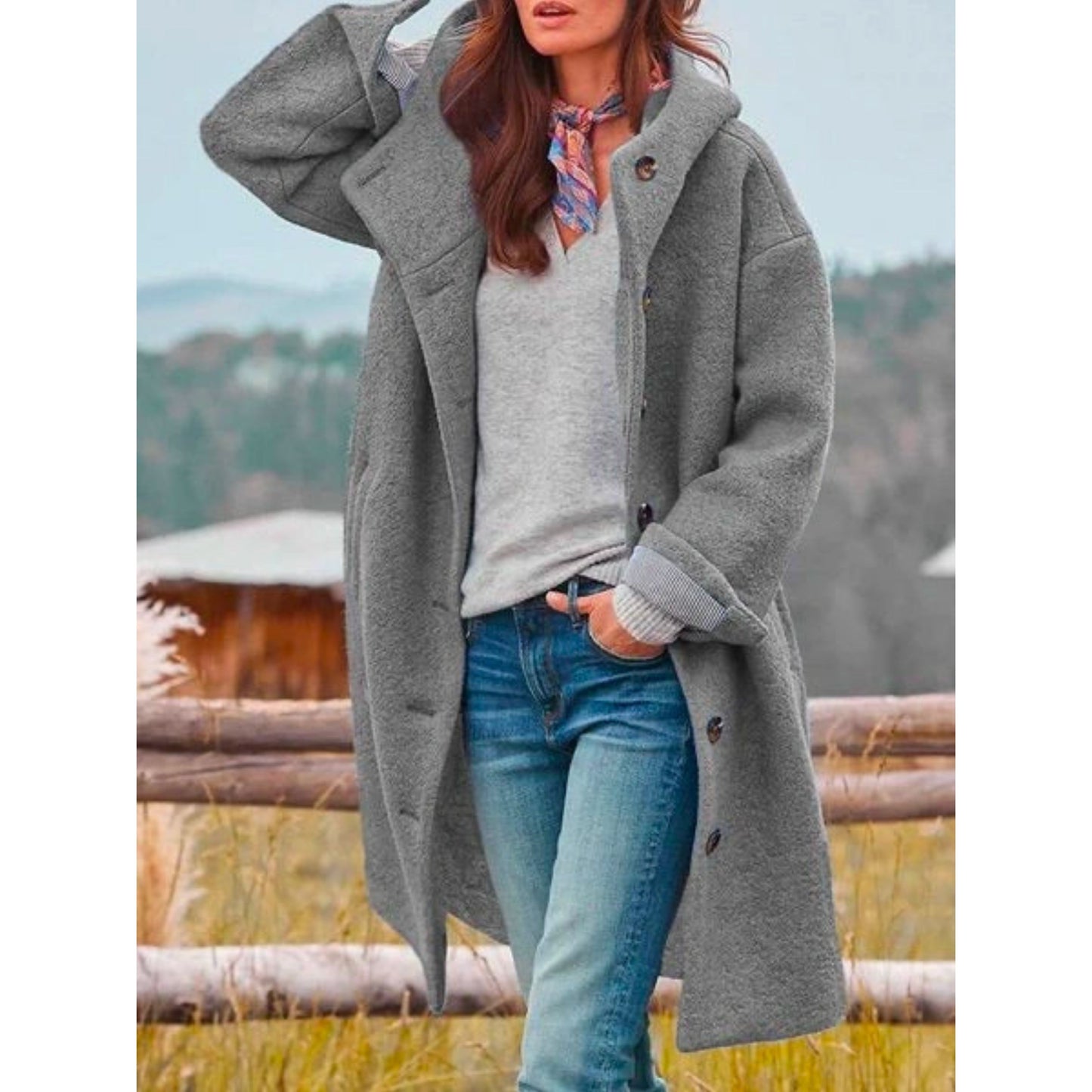 Aubertine | Dames Winterjas | Button-Up