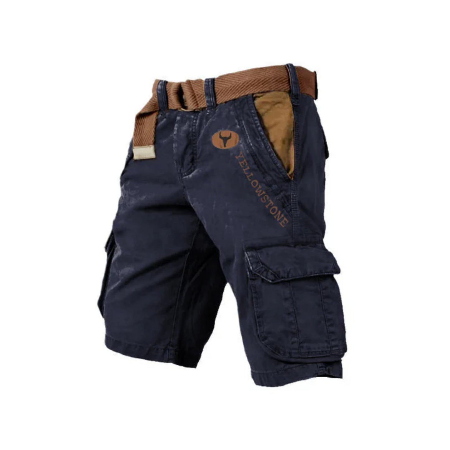 Heren Lage Taille Werkbroek Shorts | Cargo