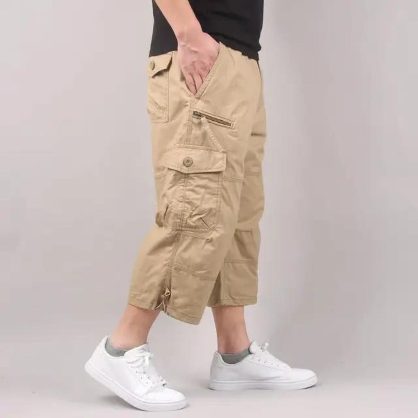 Haidwin | Heren Cargo Korte Broek | Meerdere Zakjes