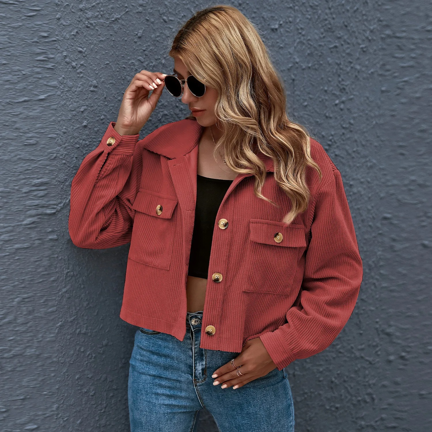 Petunia | Trendy Geribd Jasje Dames