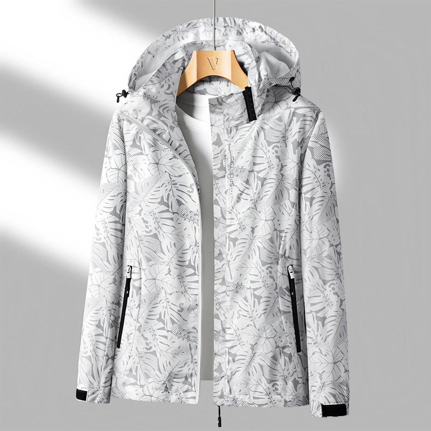 Bergitha | Dames Hooded Jacket | Patroon Outdoor