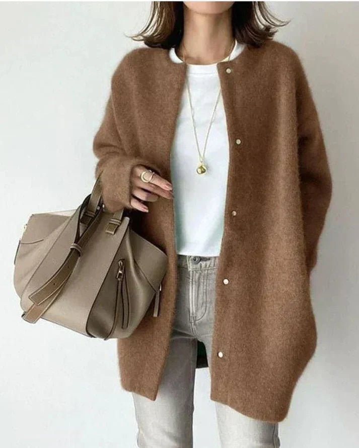 Tiphanie | Stijlvolle Lange Cardigan