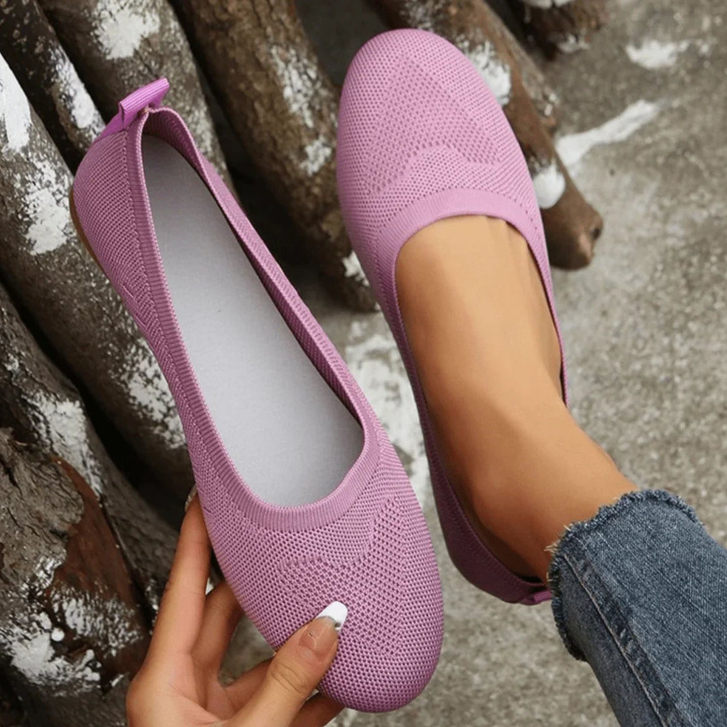 Everdelien | Dames Flats | Slip-On
