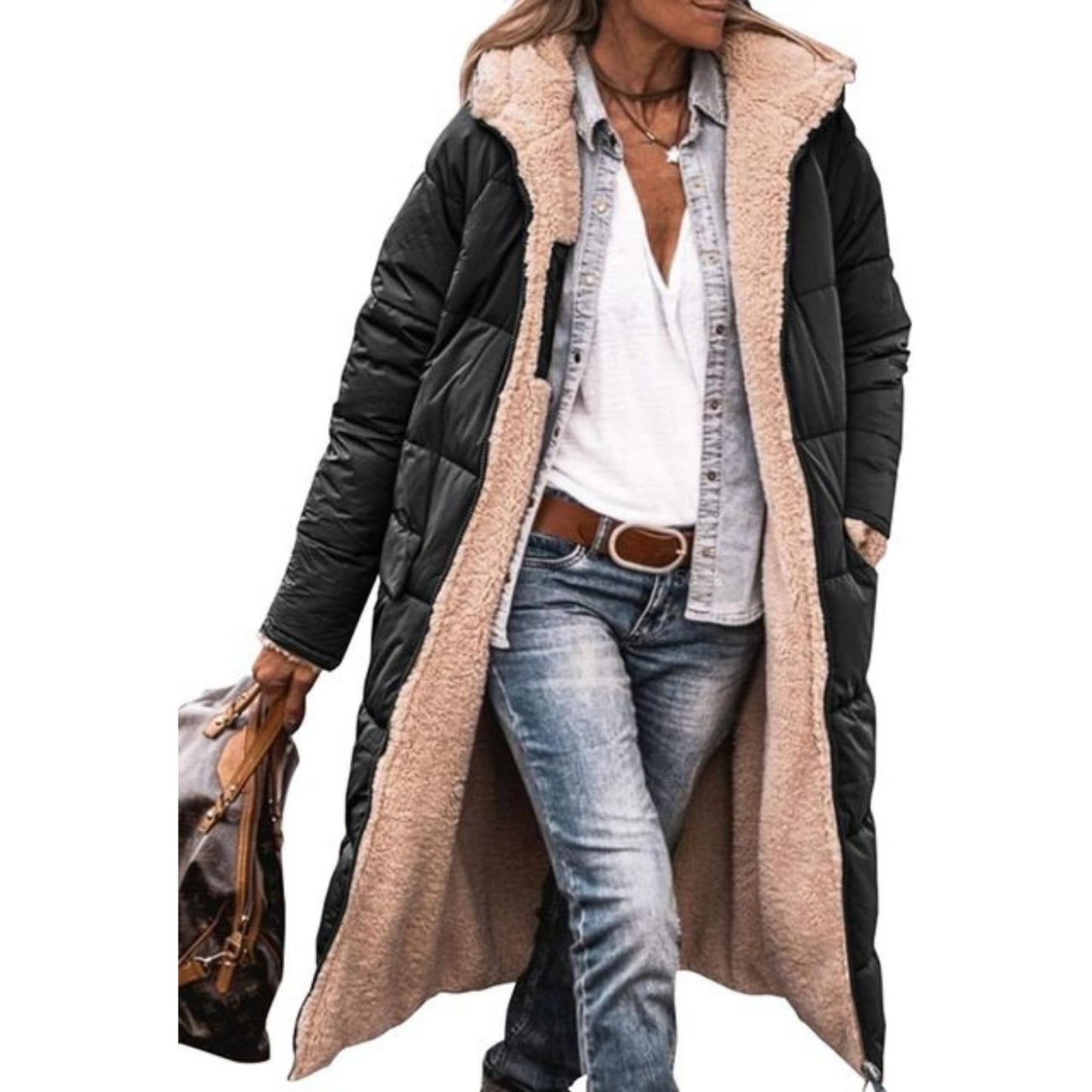 Belisetta | Dames Winterjas | Lange Gequilted