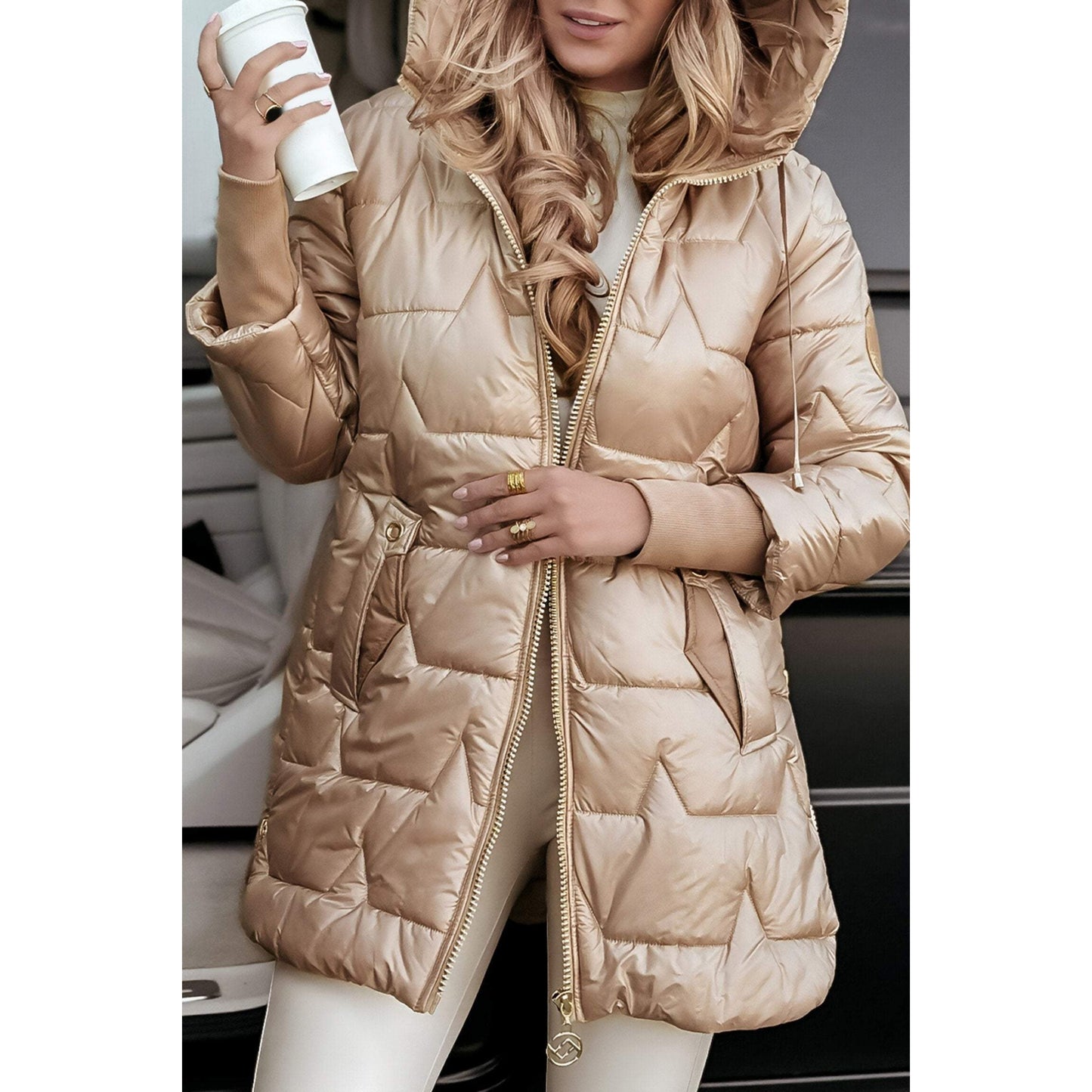 Bereldine | Dames Pufferjas | Hooded