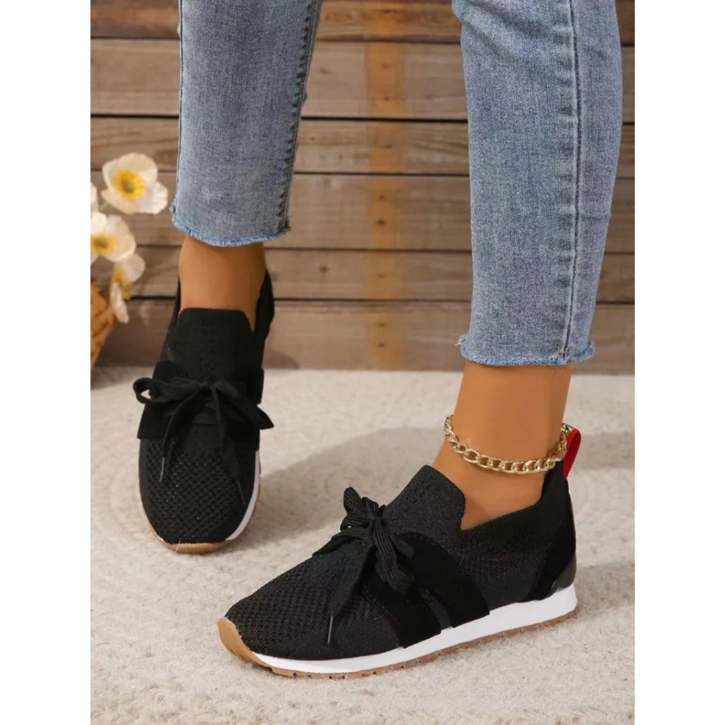 Jelske | Dames Slip-On Sneakers | Lichtgewicht