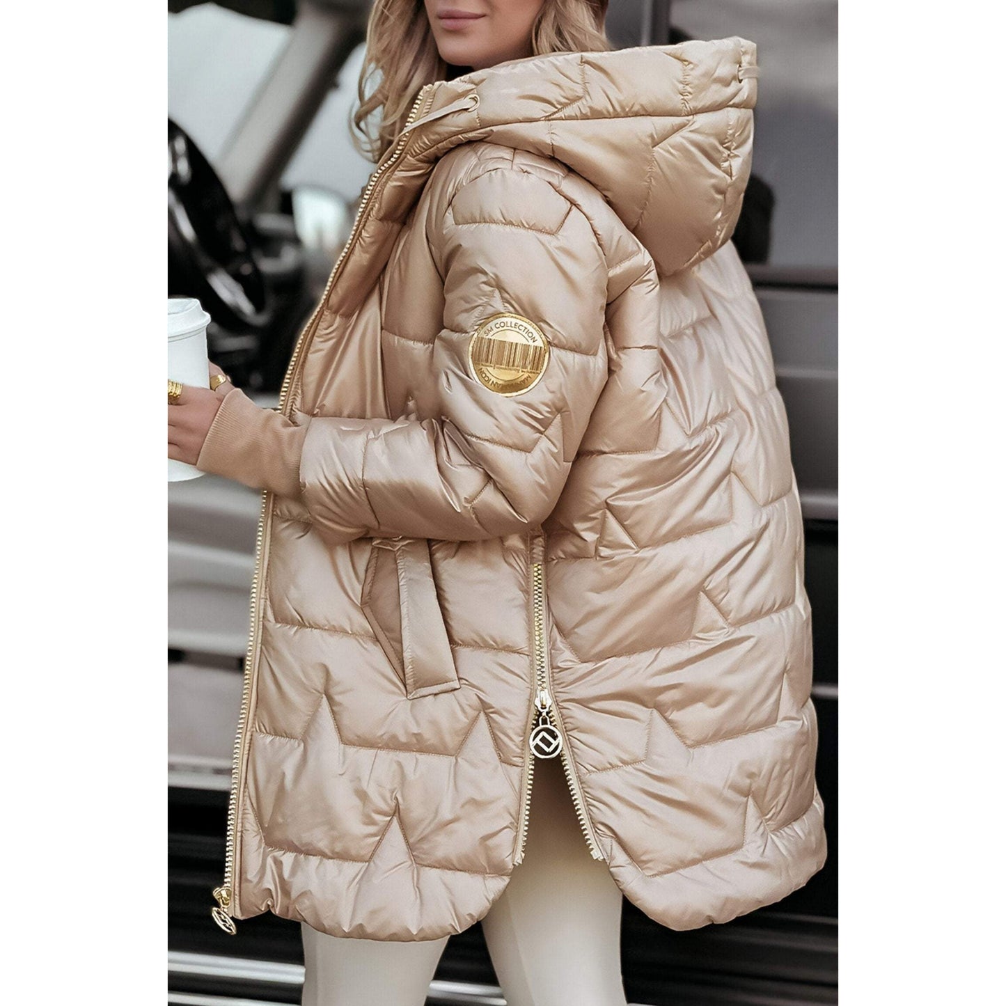 Bereldine | Dames Pufferjas | Hooded