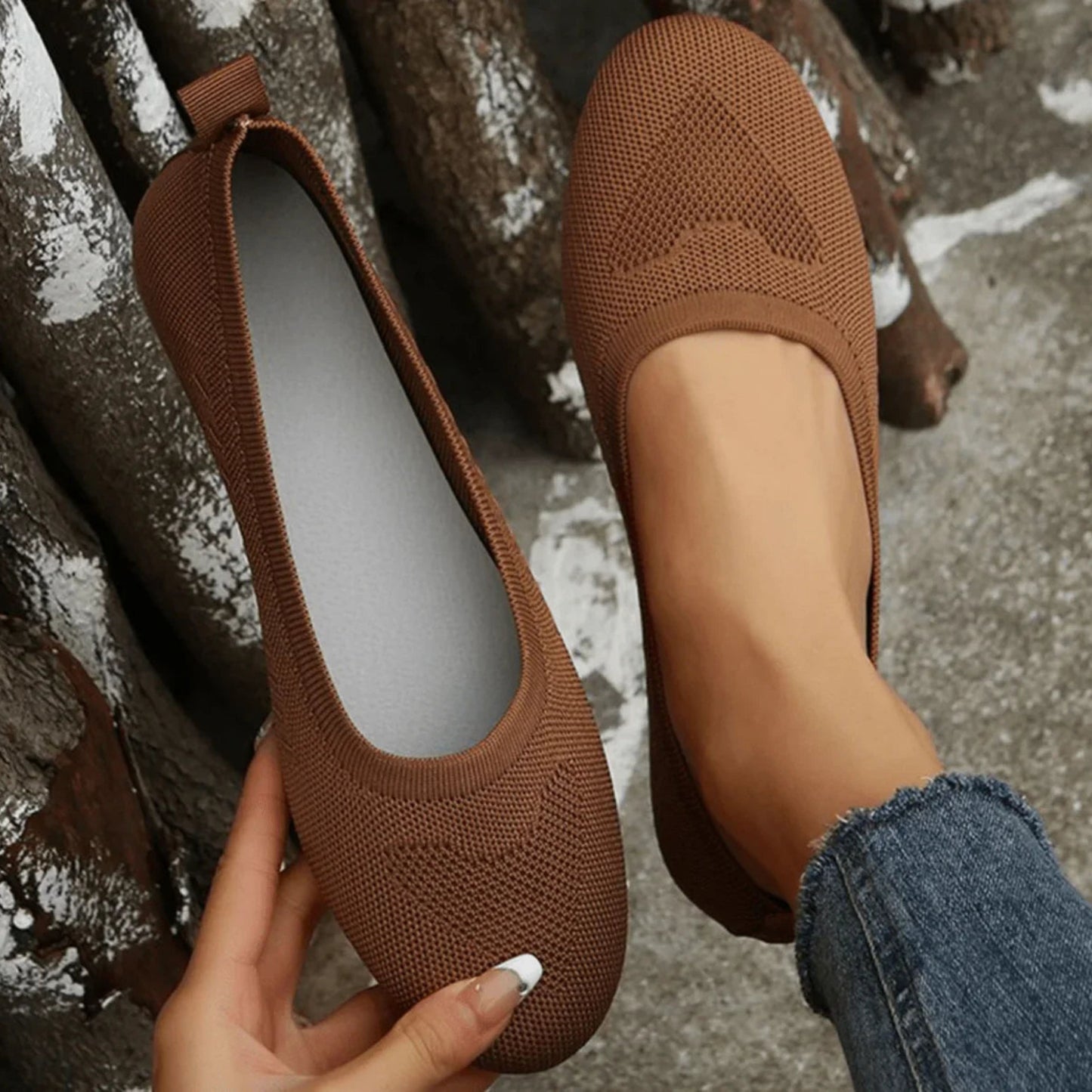 Everdelien | Dames Flats | Slip-On