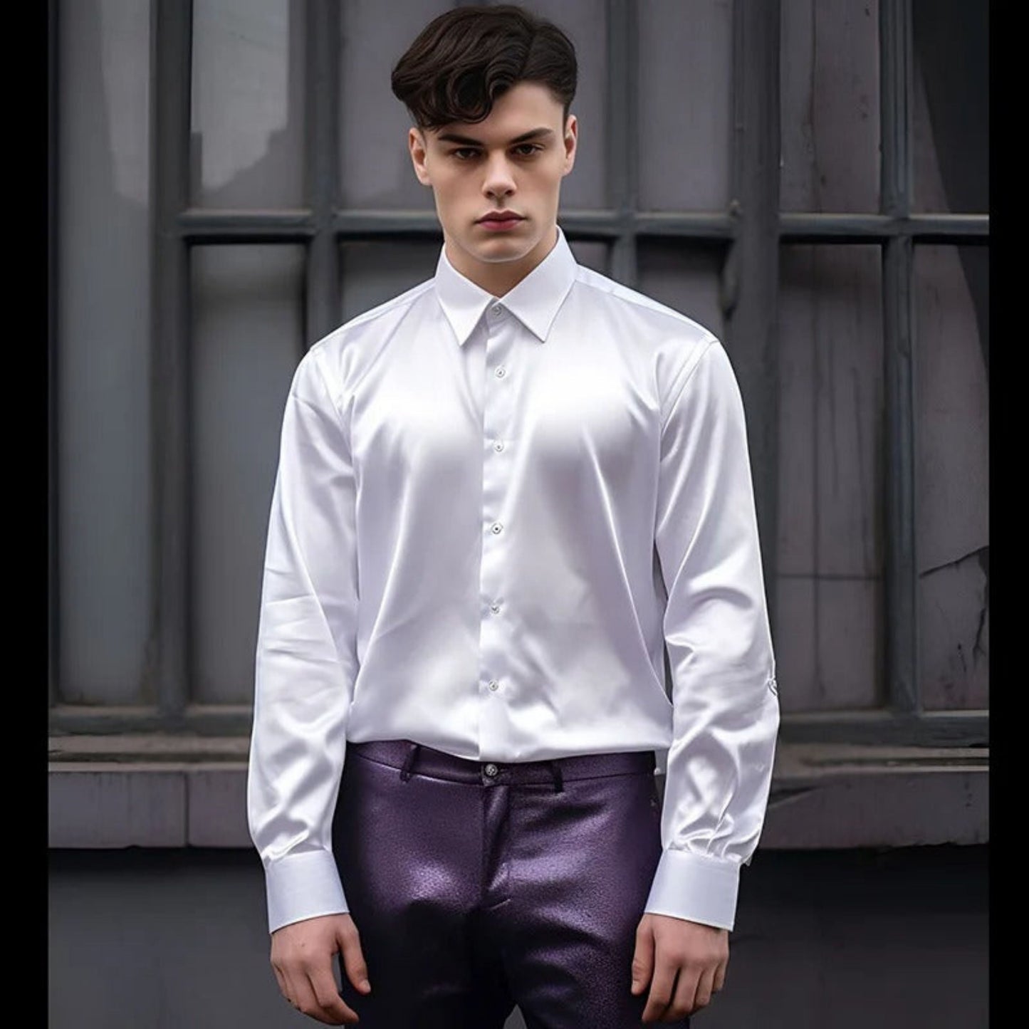 Anselmo | Heren Overhemd | Slim Fit Button-Up