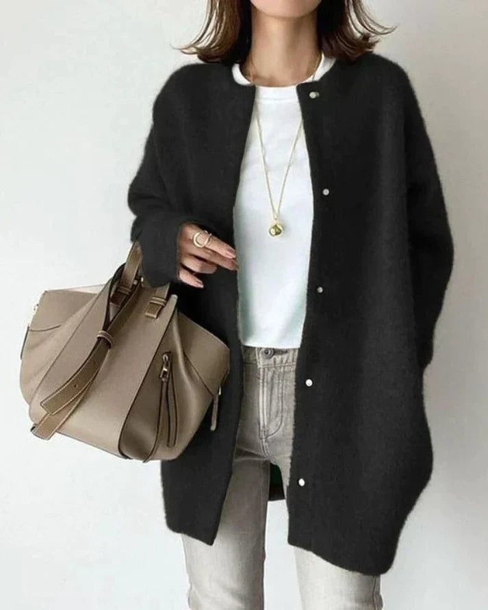 Tiphanie | Stijlvolle Lange Cardigan