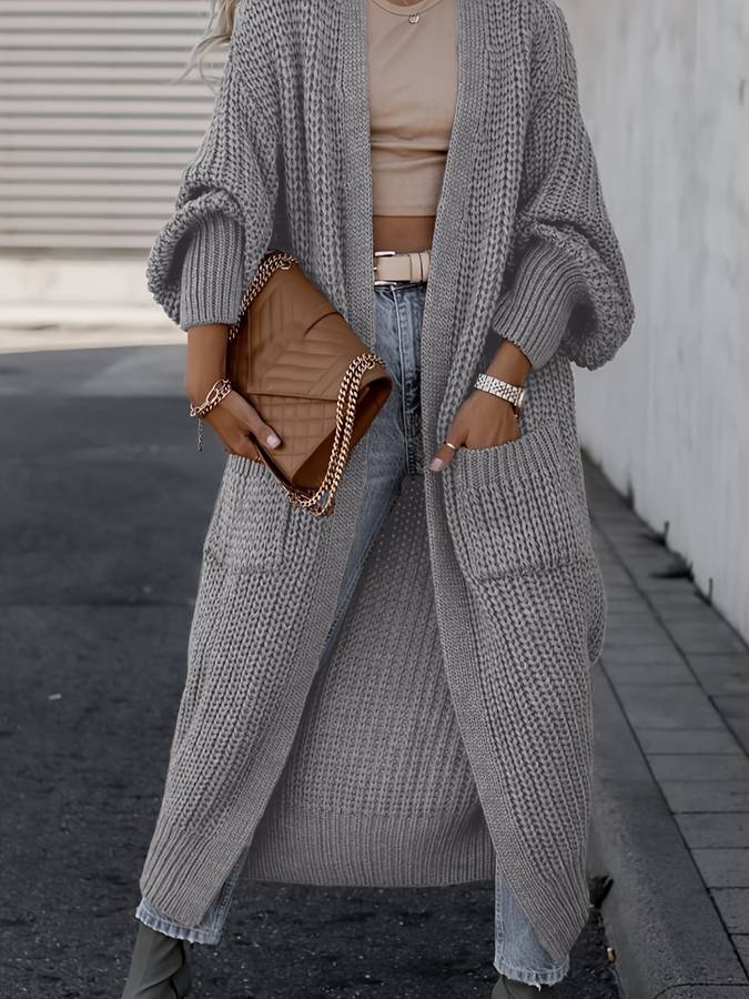 Ethelda | Gebreid Lang Vest