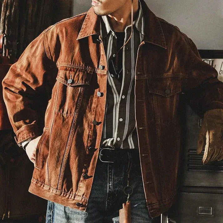 Gared | Retro Herenjas Westernstijl