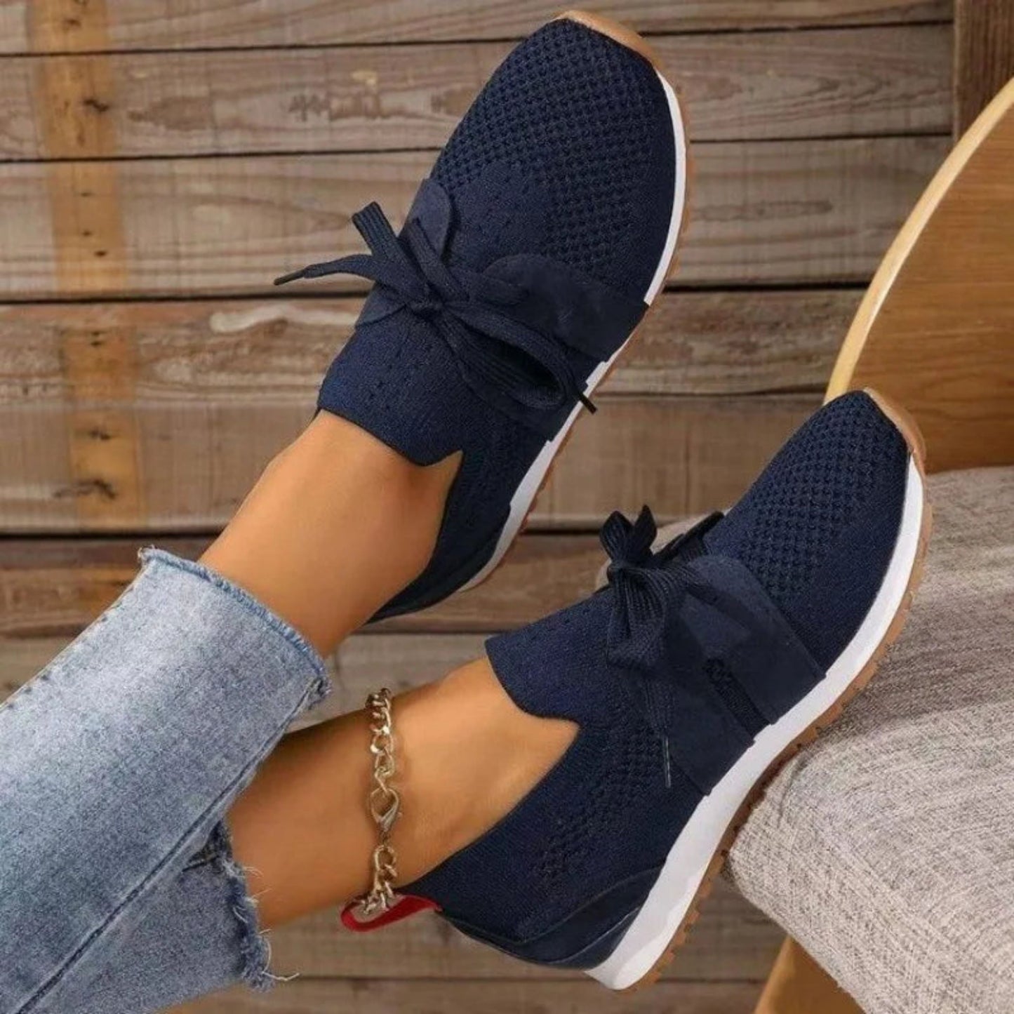 Jelske | Dames Slip-On Sneakers | Lichtgewicht
