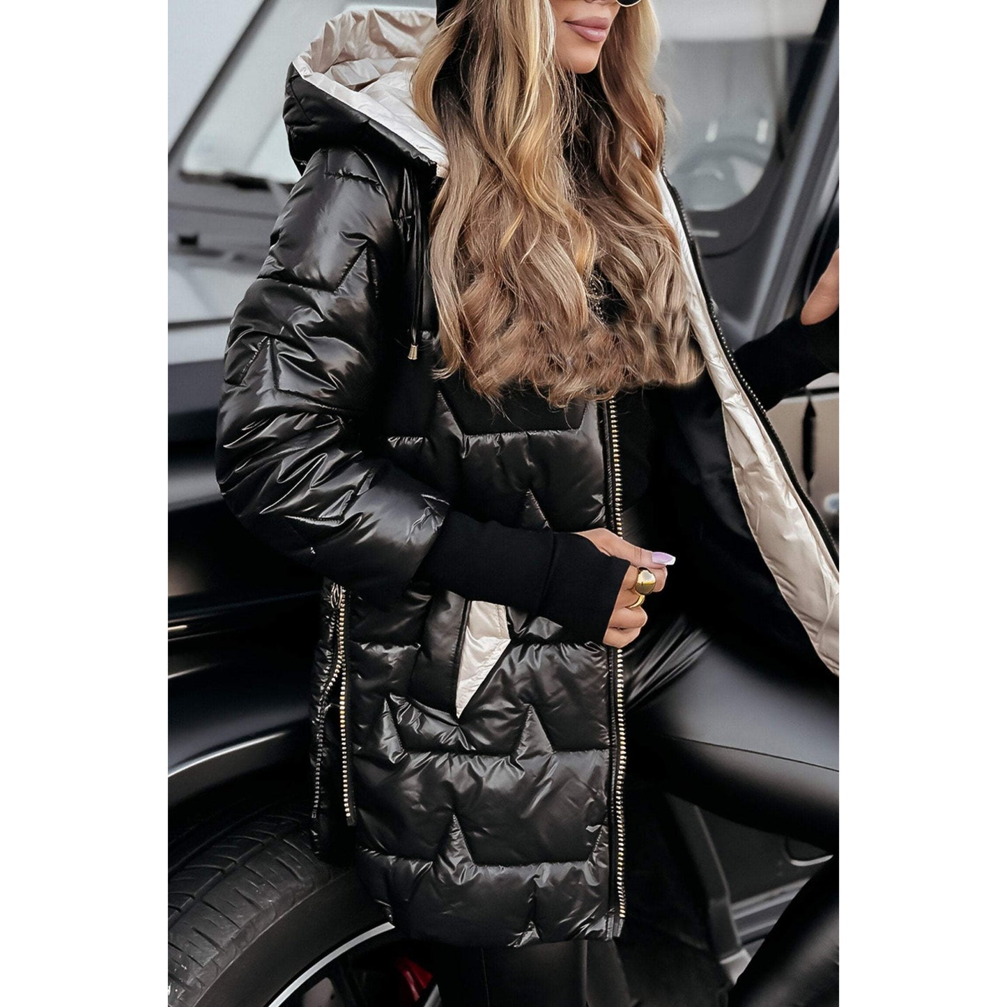 Bereldine | Dames Pufferjas | Hooded