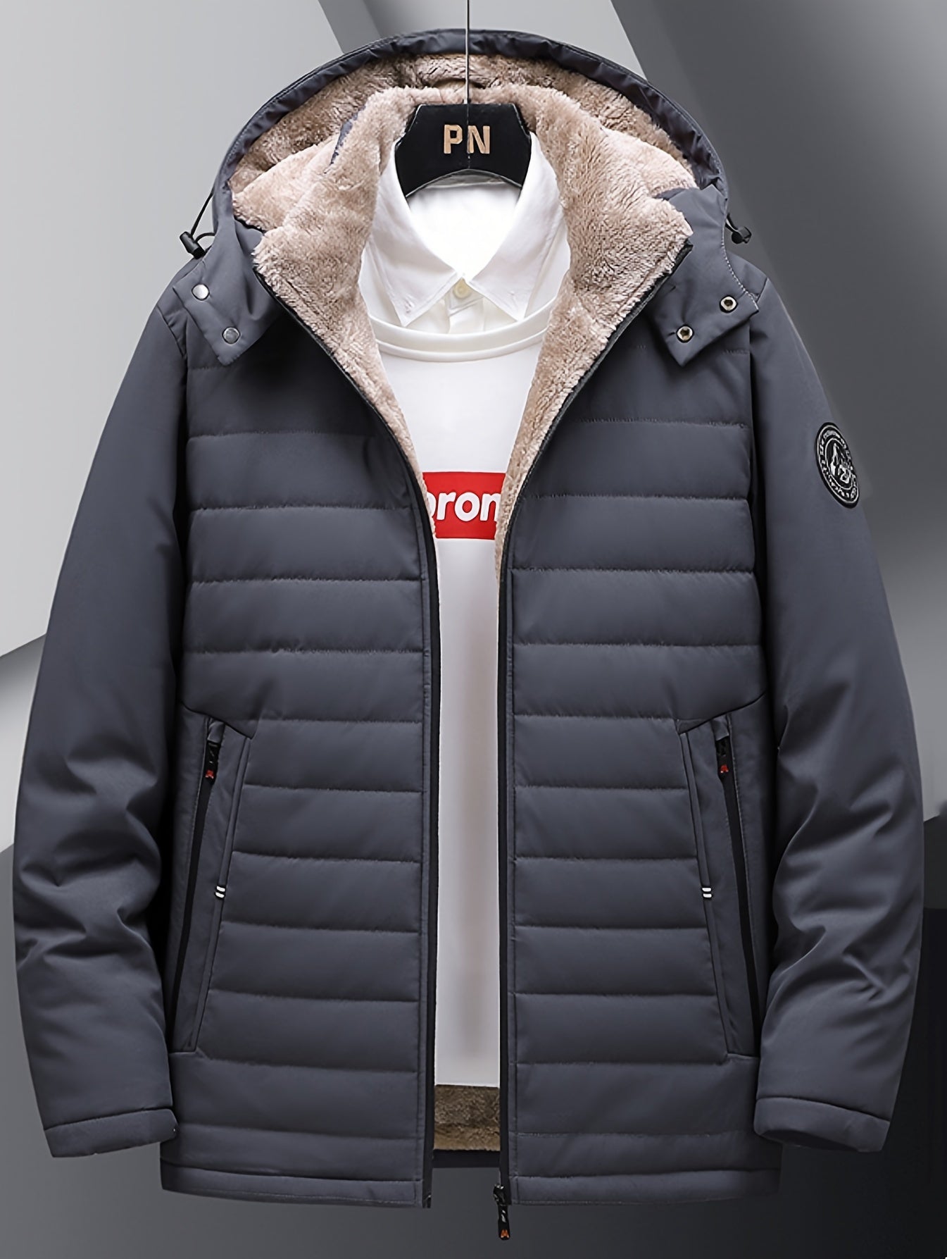 Marrock | Warme Herenjas Met Capuchon