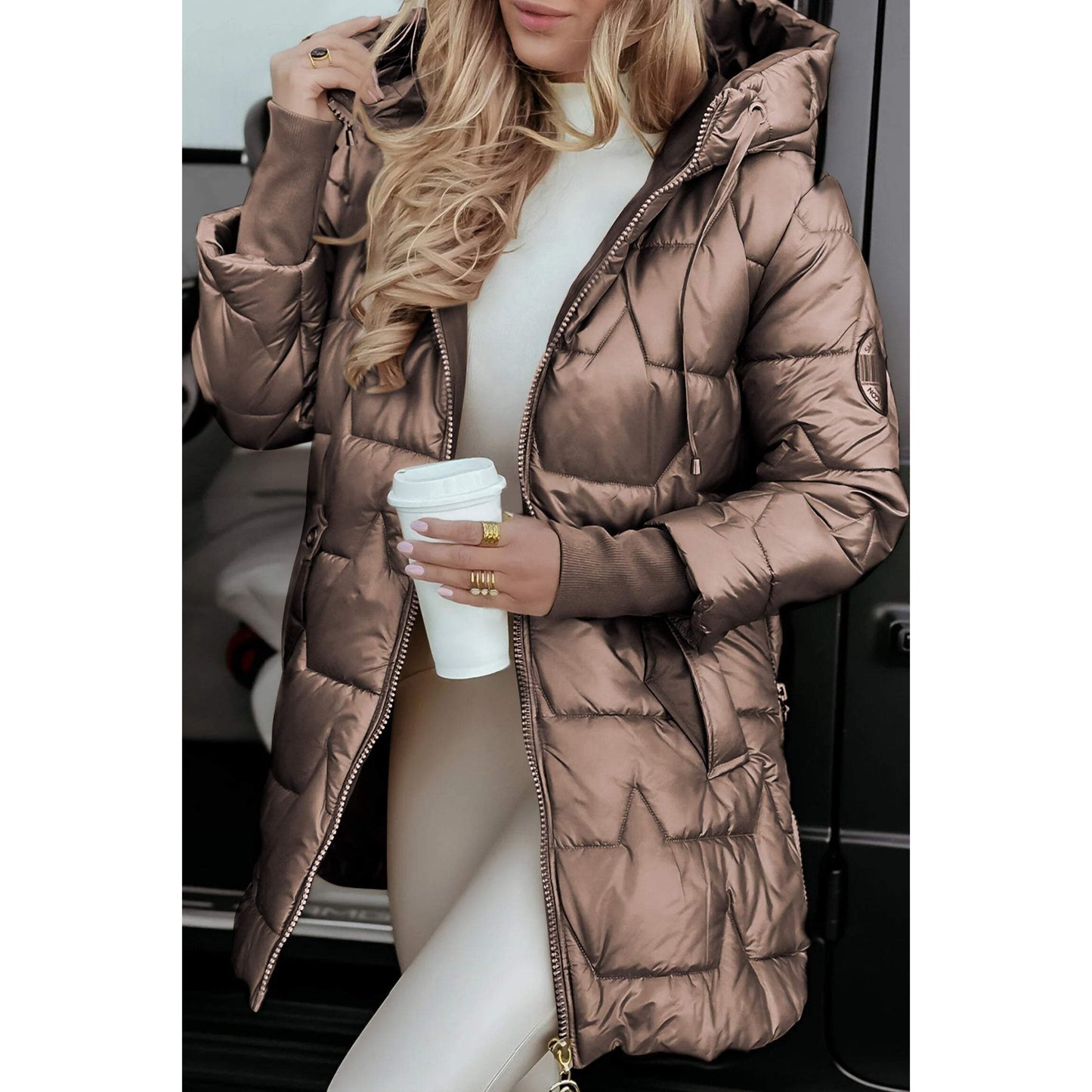 Bereldine | Dames Pufferjas | Hooded