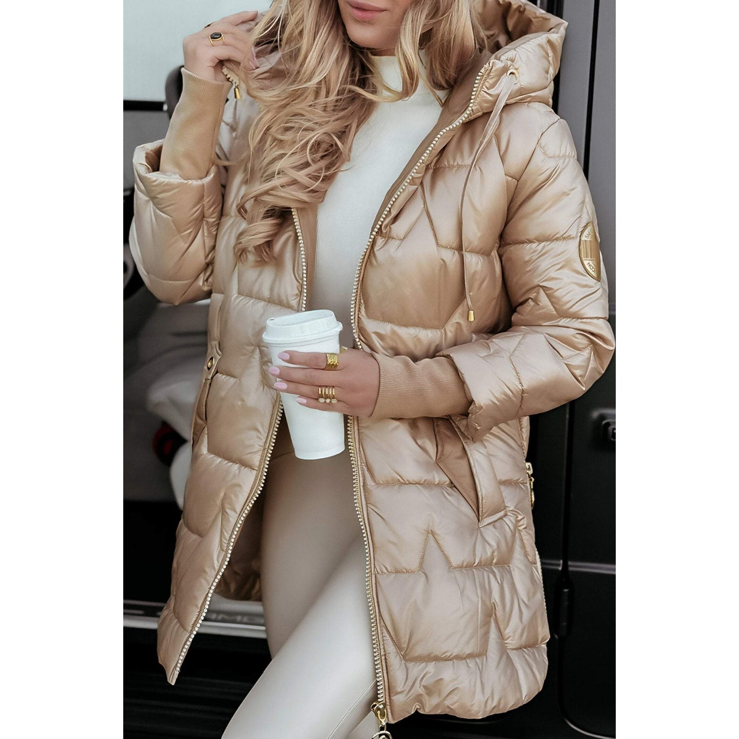Bereldine | Dames Pufferjas | Hooded