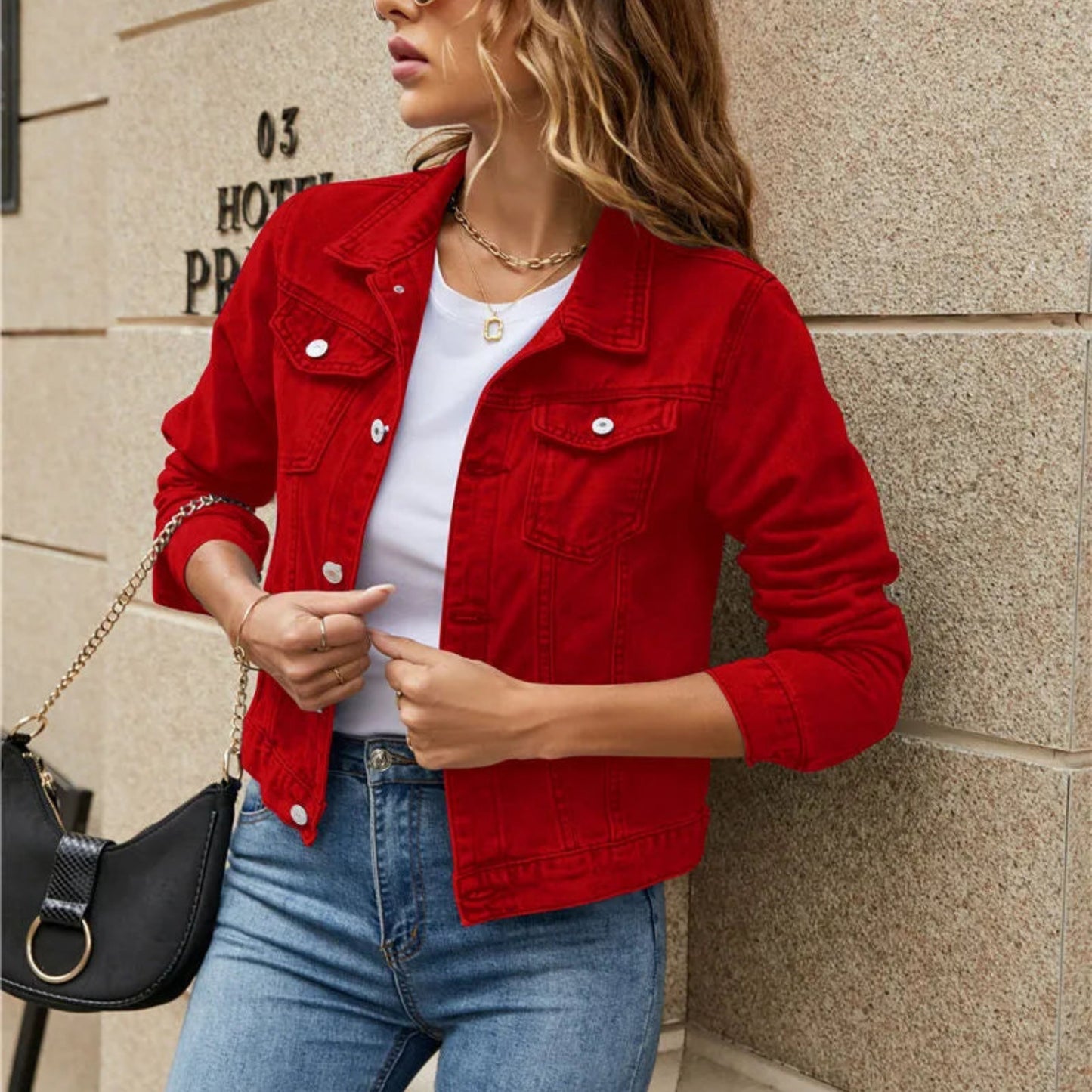 Aelwieke | Dames Casual Jas | Button-Up
