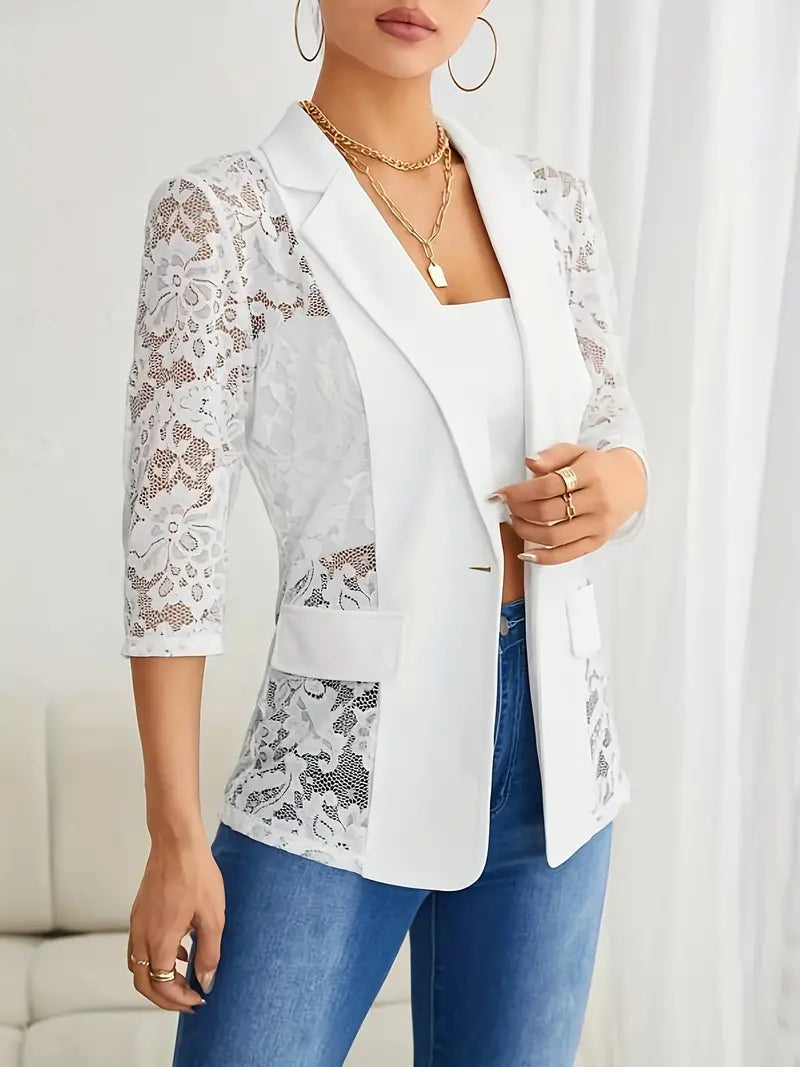 Lauralee | Elegante Open Slim Blazerjas