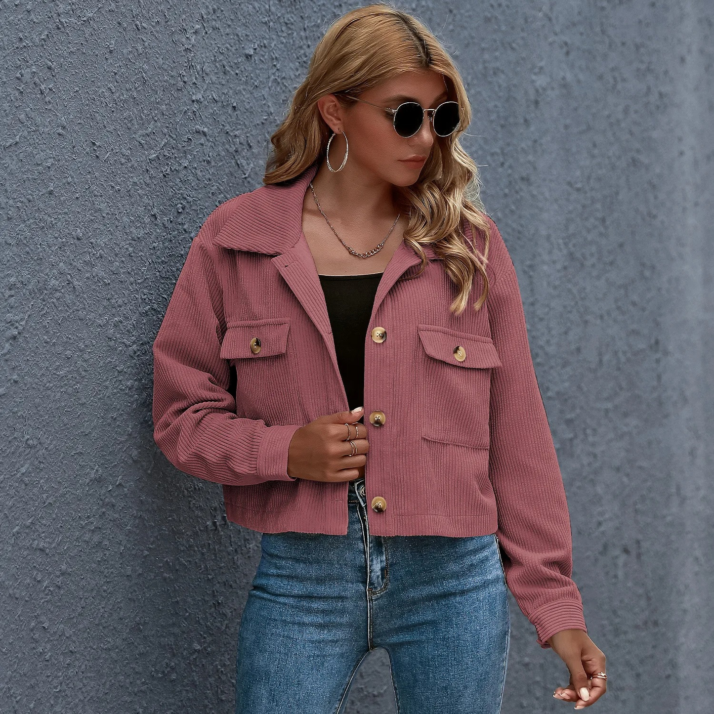 Petunia | Trendy Geribd Jasje Dames