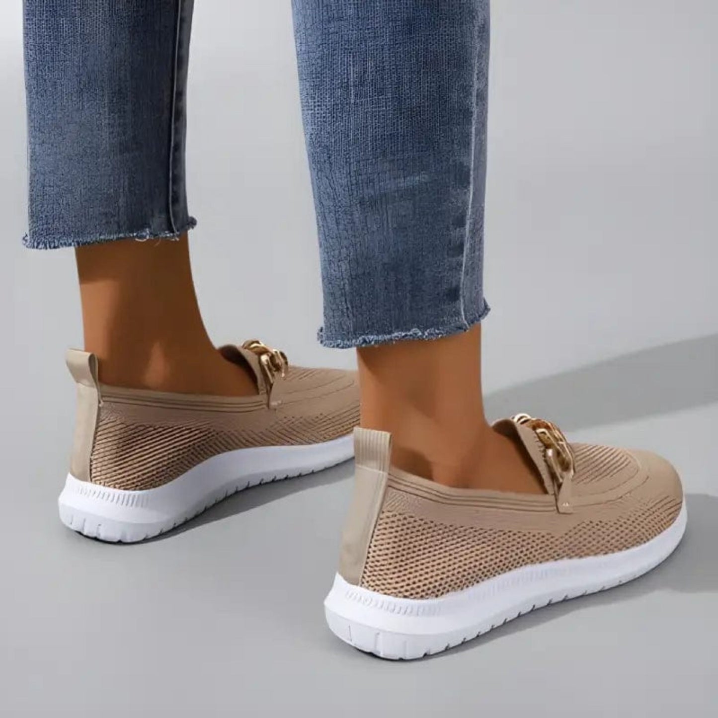 Baldienne | Dames Loafers | Kettingdetail