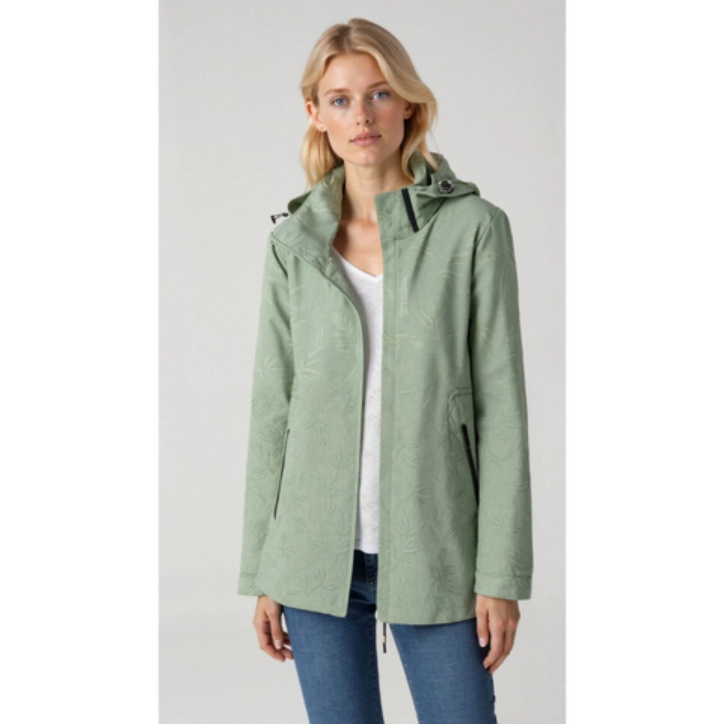 Bergitha | Dames Hooded Jacket | Patroon Outdoor
