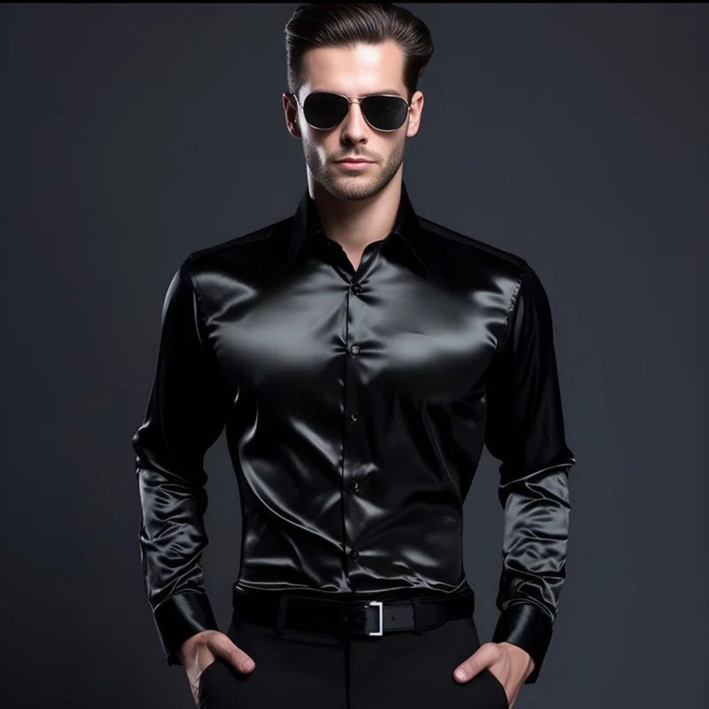 Anselmo | Heren Overhemd | Slim Fit Button-Up