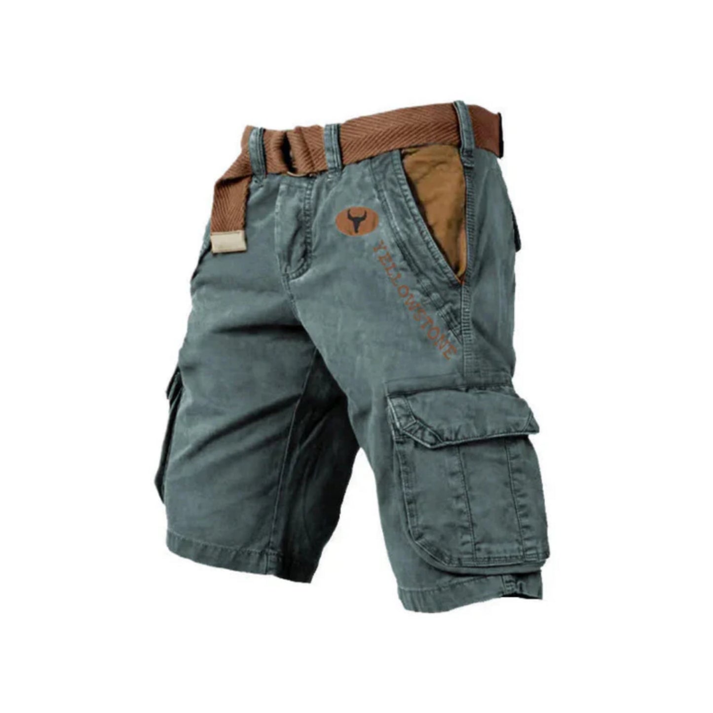 Heren Lage Taille Werkbroek Shorts | Cargo