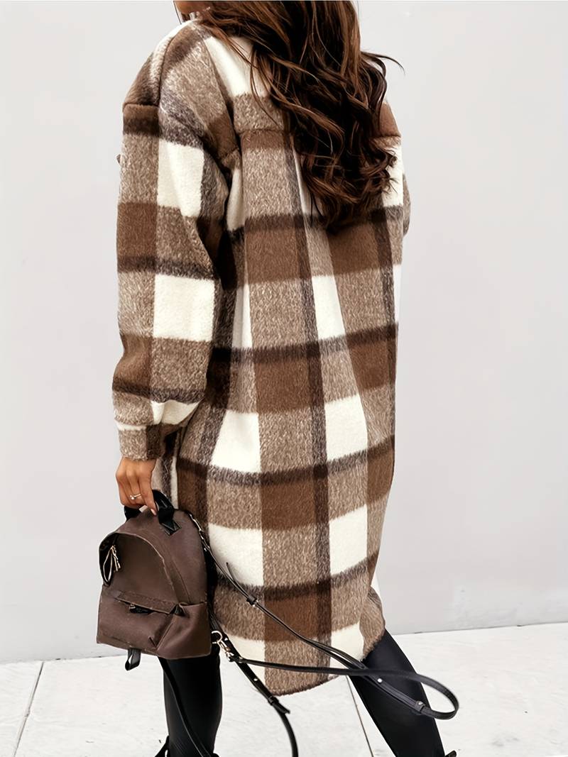 Rika | Trendy Ruitjes Jas
