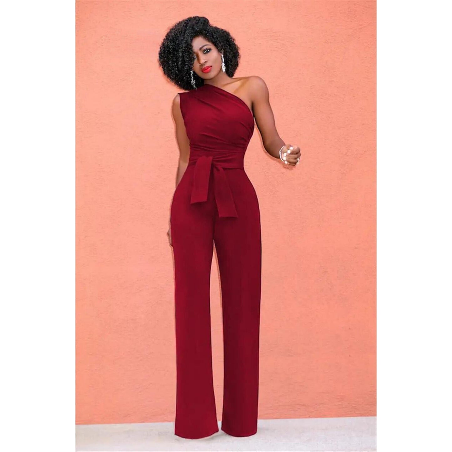 Alberina | Dames Jumpsuit | Wijde Pijpen