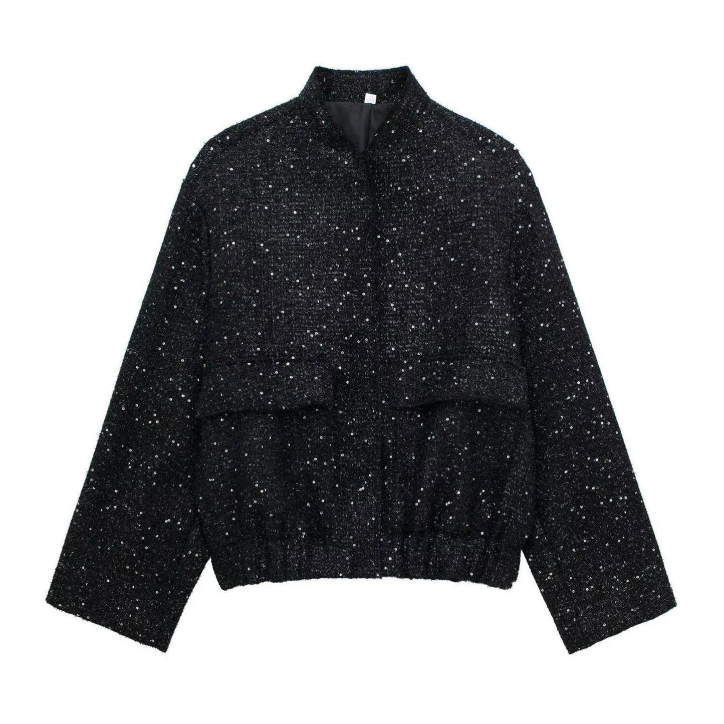 Diederise | Dames Paillettenjas | Button-Up