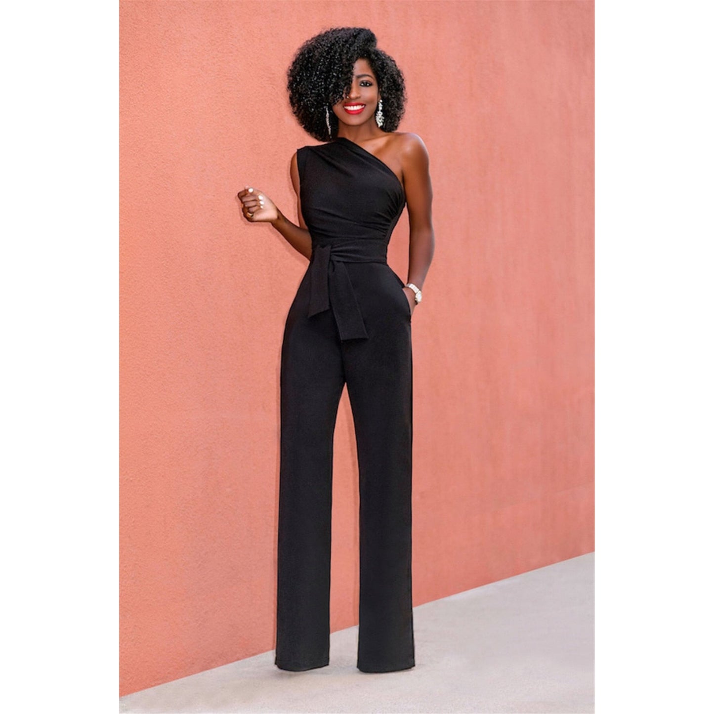 Alberina | Dames Jumpsuit | Wijde Pijpen