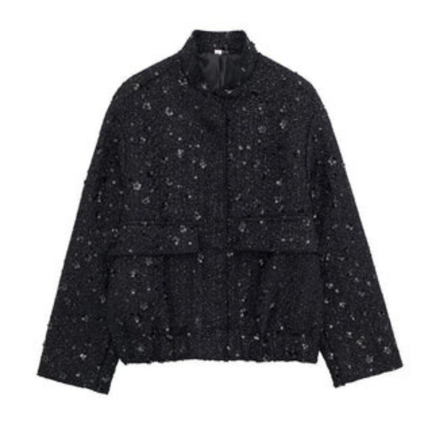 Diederise | Dames Paillettenjas | Button-Up