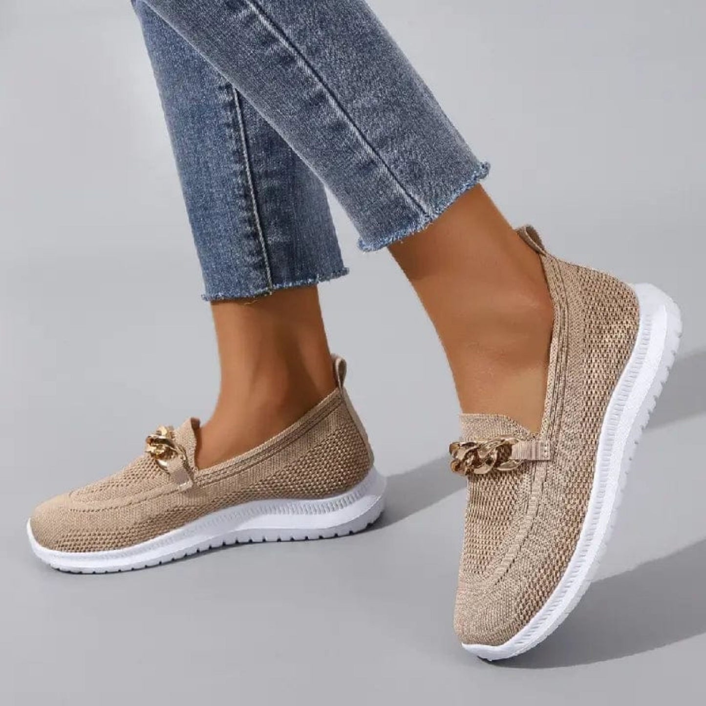 Baldienne | Dames Loafers | Kettingdetail