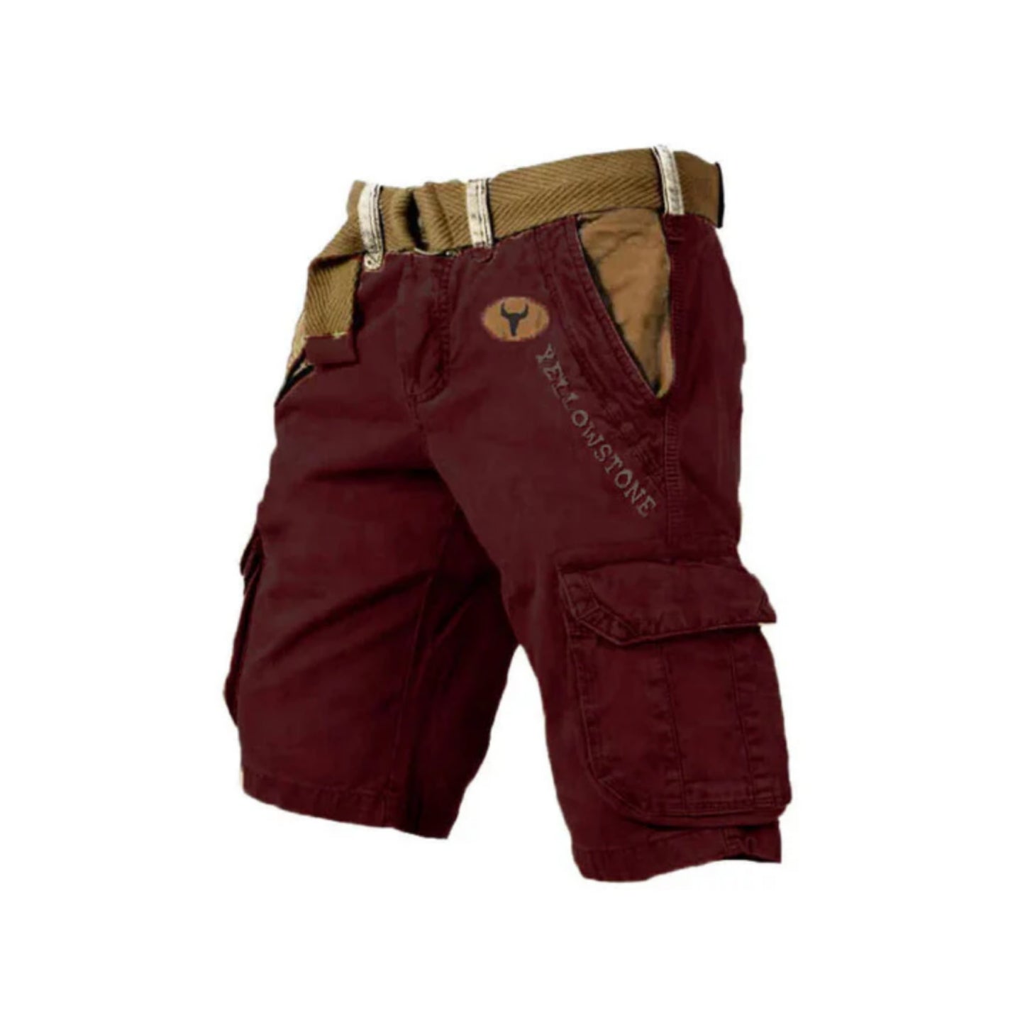 Heren Lage Taille Werkbroek Shorts | Cargo