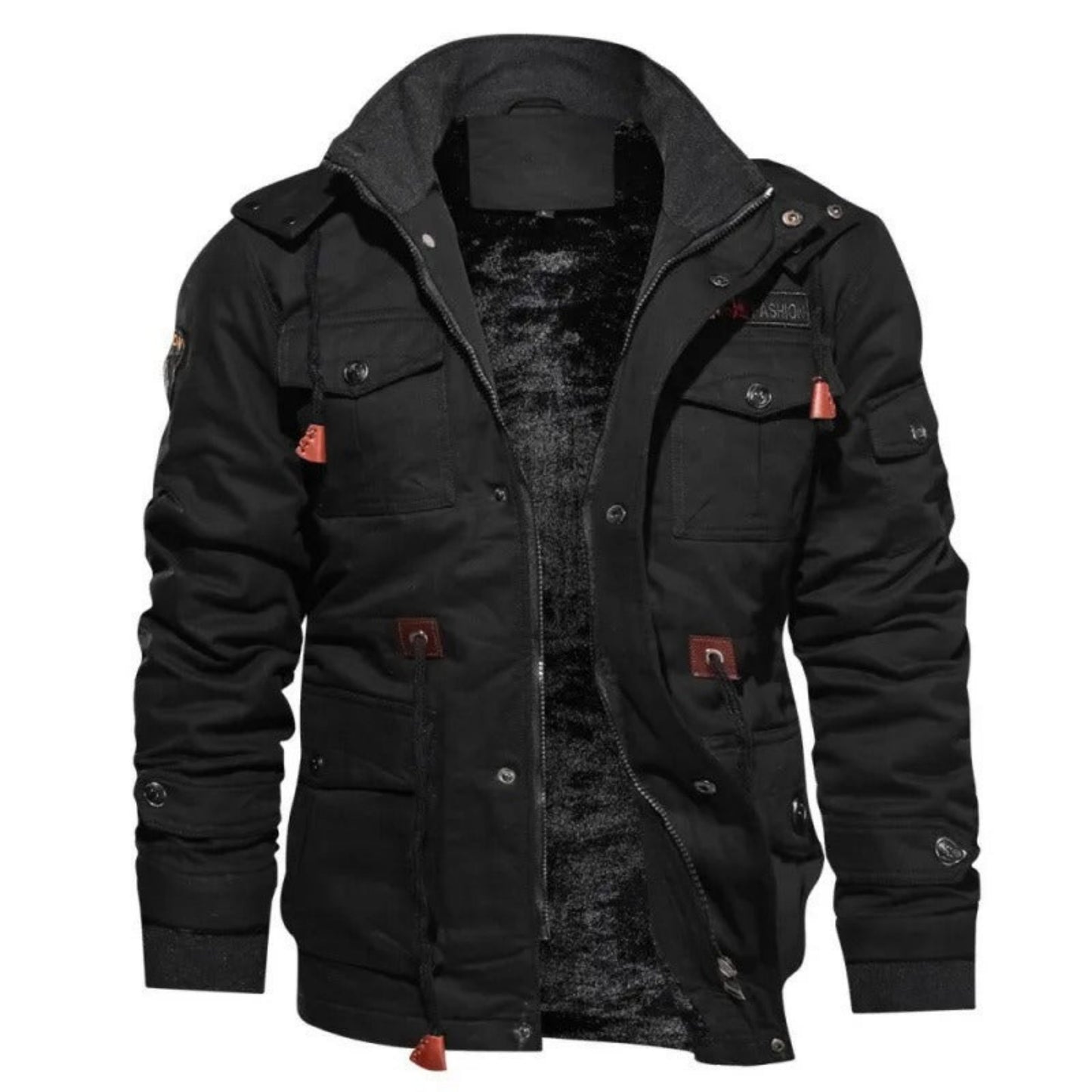 Cammert | Heren Winterjas | Utility Stijl met Zakjes