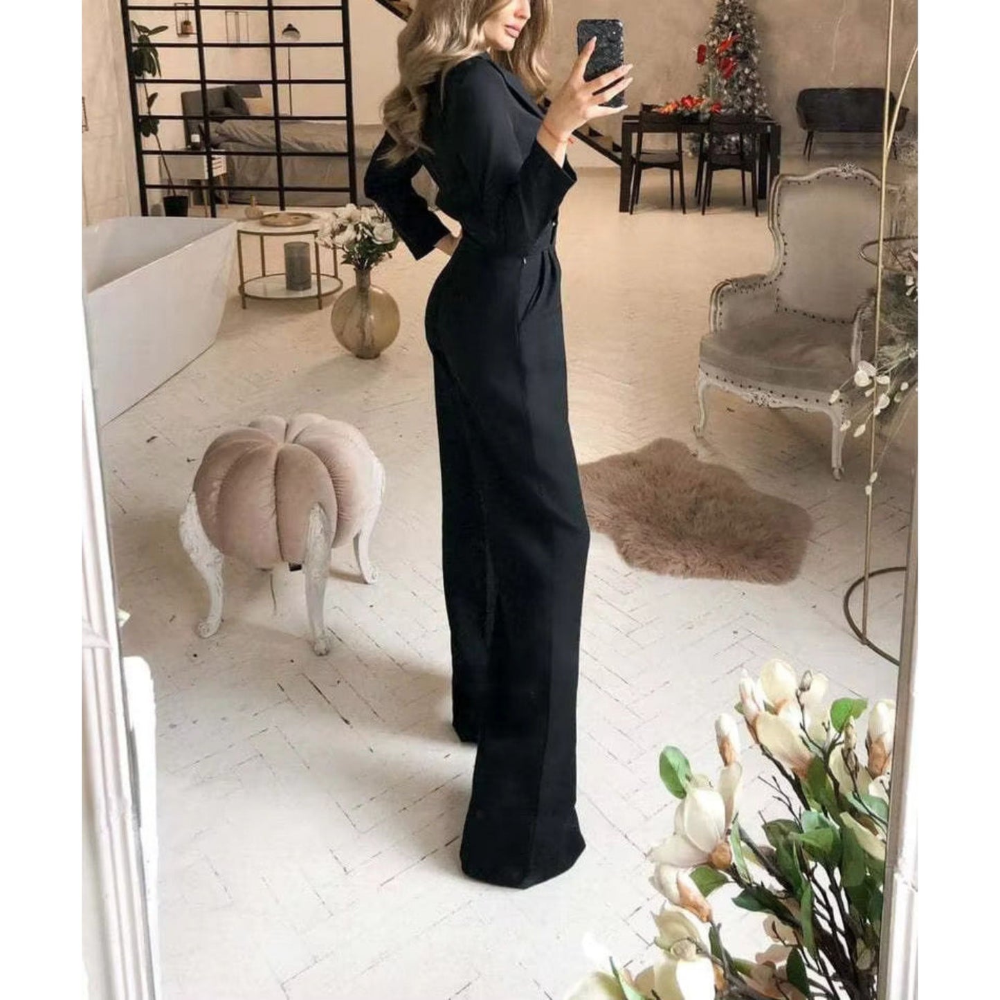 Anethilde | Dames Jumpsuit | Wijde Pijpen