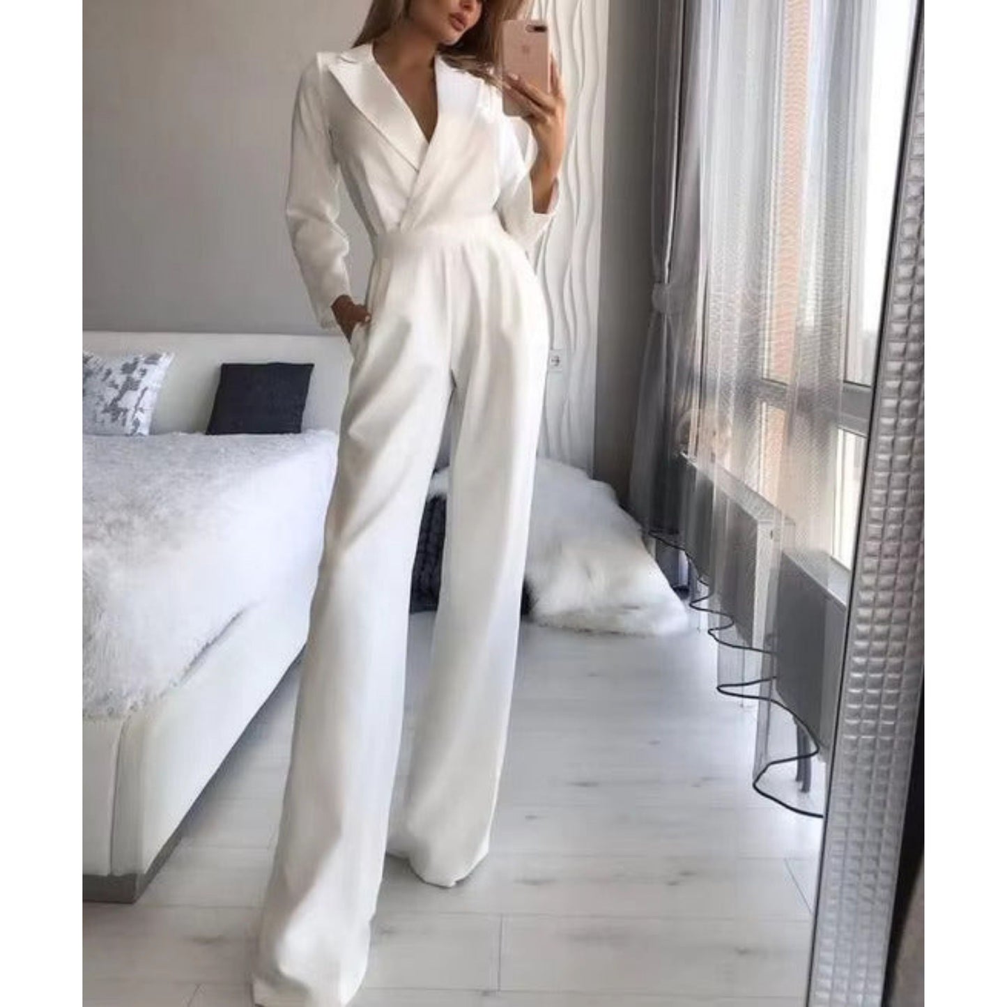 Anethilde | Dames Jumpsuit | Wijde Pijpen