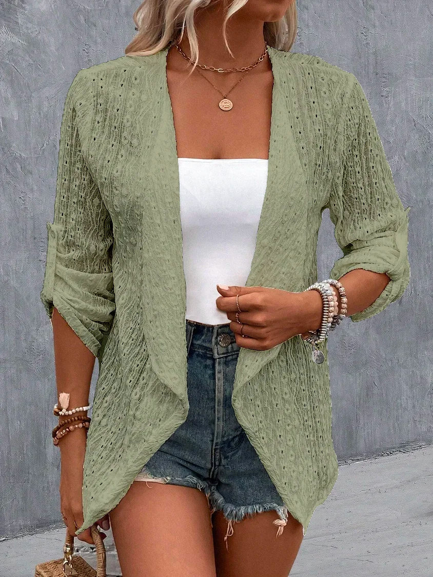 Mette | Lichtgewicht Open Cardigan