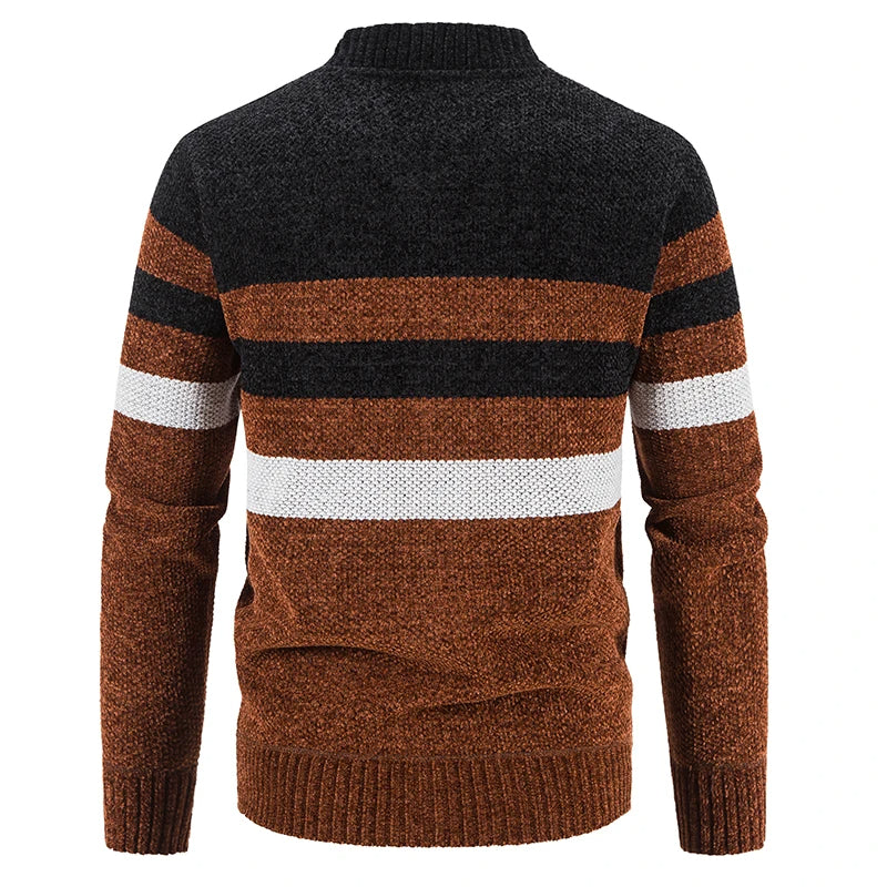 Jerren | Casual Gestreepte Gebreide Vest